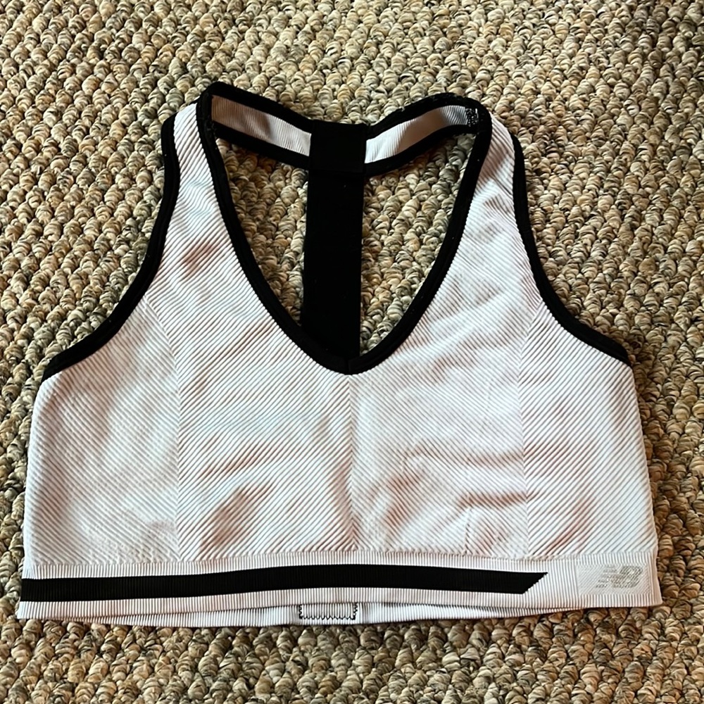 White Sports Bra!